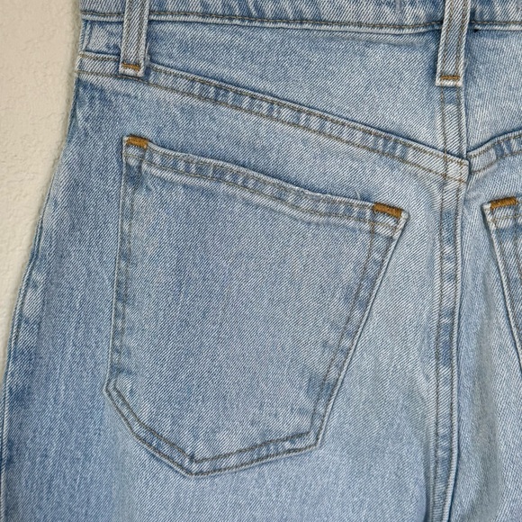 ABERCROMBIE & FITCH 28 Long 6 4 Curve Love 90s Straight Ultra High Rise Jeans - Picture 7 of 12